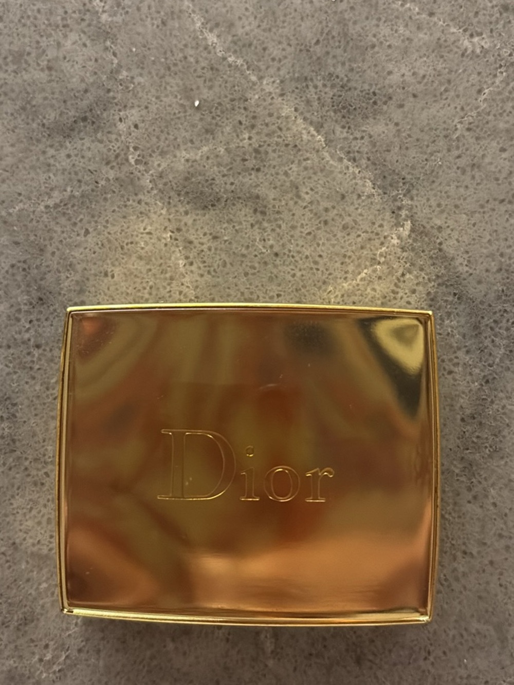 Dior Gold Kneaded Perfume Compact with Mirror♡